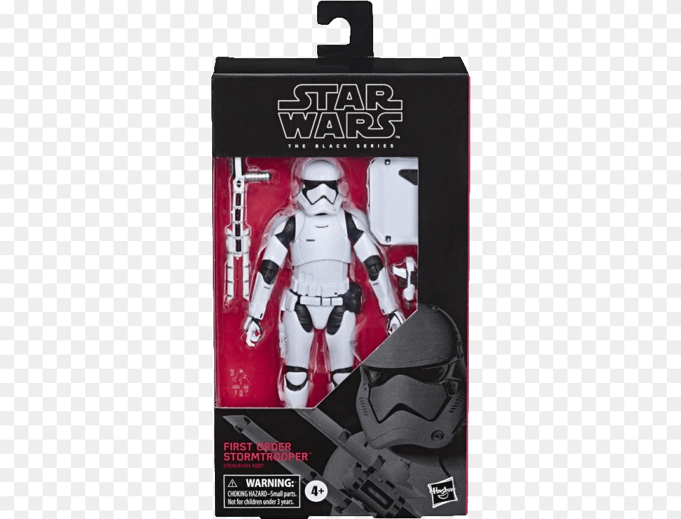 Star Wars Black Series First Order Stormtrooper, Adult, Male, Man, Person Free Png