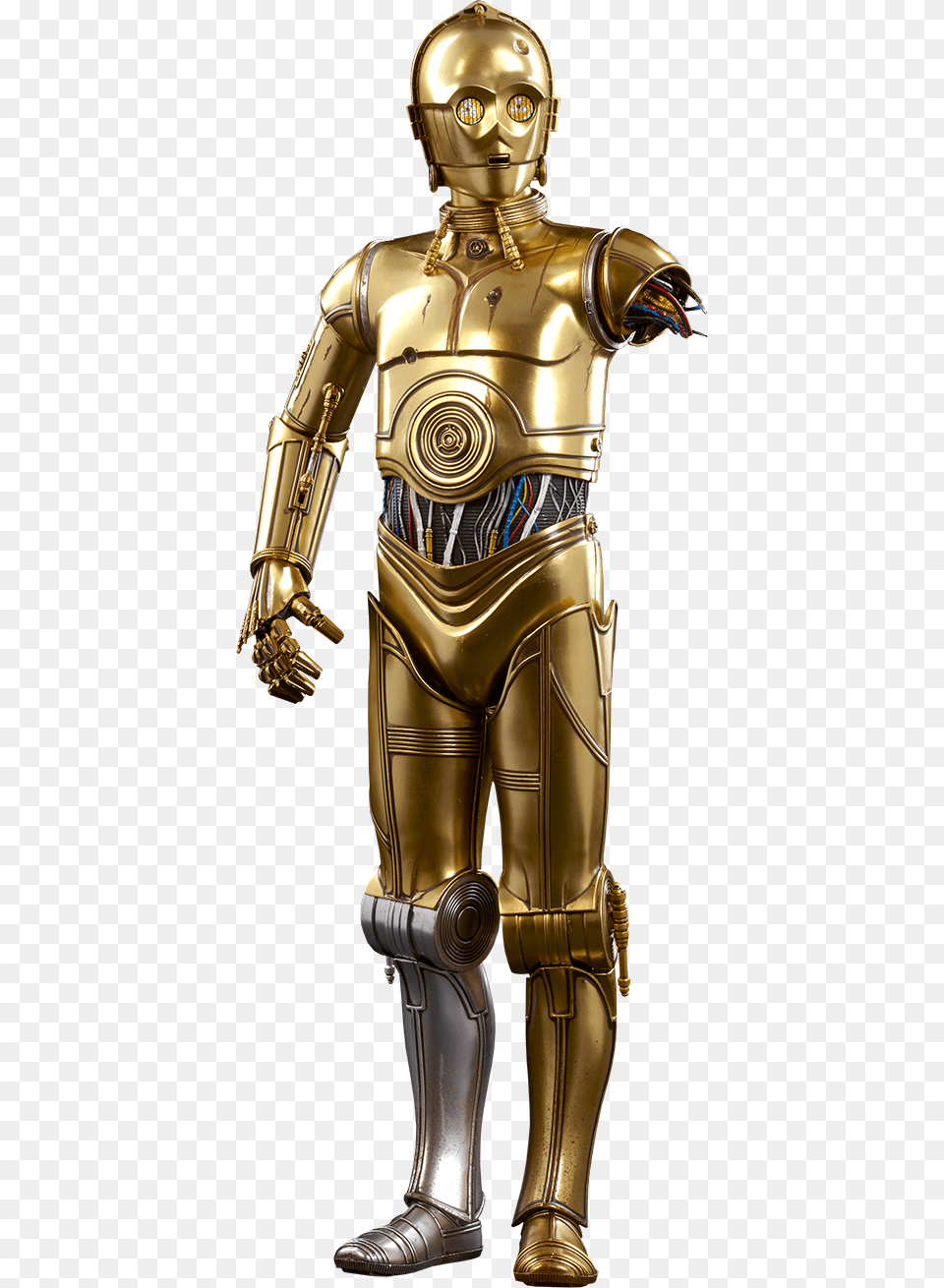 Star Wars C 3po Transparent, Person, Armor, Robot Free Png