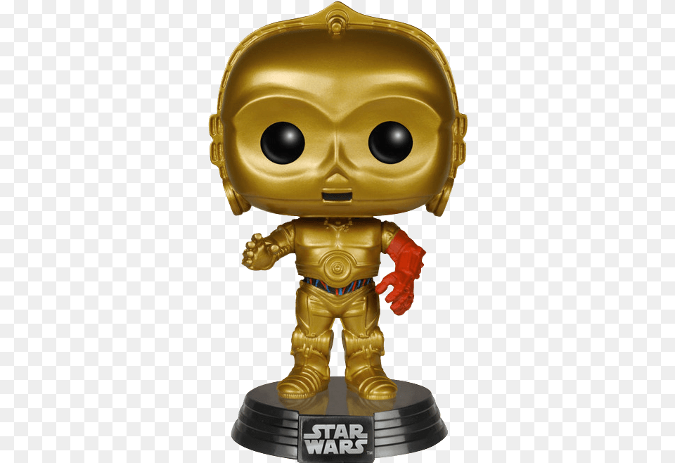 Star Wars C3po Pop Bobblehead Funko Pop Star Wars, Robot, Baby, Person Free Transparent Png