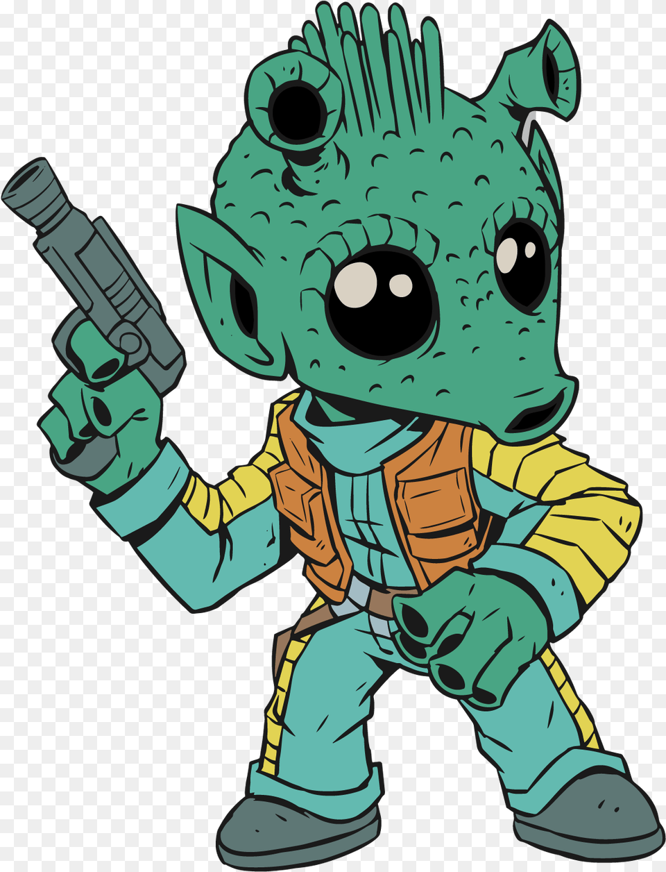 Star Wars Celebration Pin Greedo Star Wars Cartoon, Baby, Person Free Transparent Png