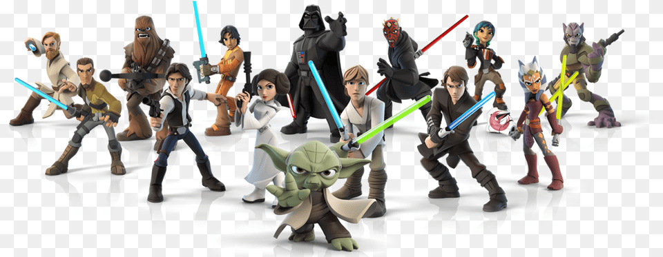 Star Wars Characters Photos Disney Infinity Characters Star Wars, People, Person, Weapon, Sword Free Png Download