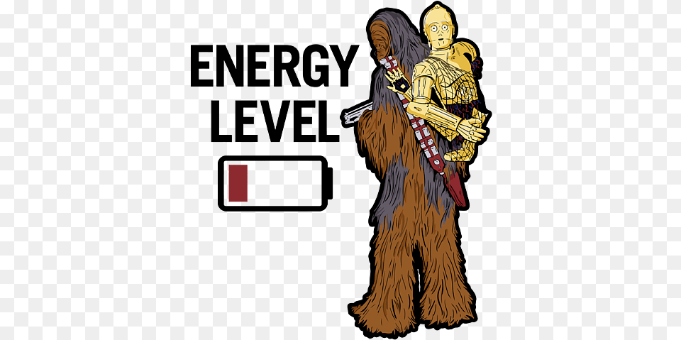 Star Wars Chewbacca C 3po Energy Level Low Puzzle, Book, Comics, Publication, Adult Free Png Download