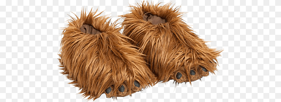 Star Wars Chewbacca Slippers With Sound Zing Pop Culture Mens Chewbacca Slippers, Plush, Toy, Animal, Bird Png Image