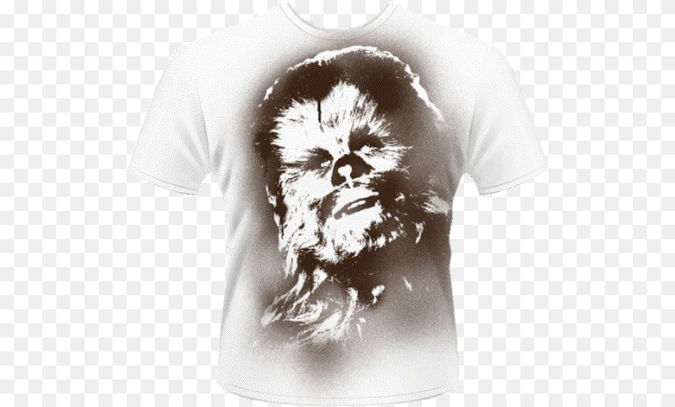 Star Wars Chewy T Shirt, Clothing, T-shirt Png