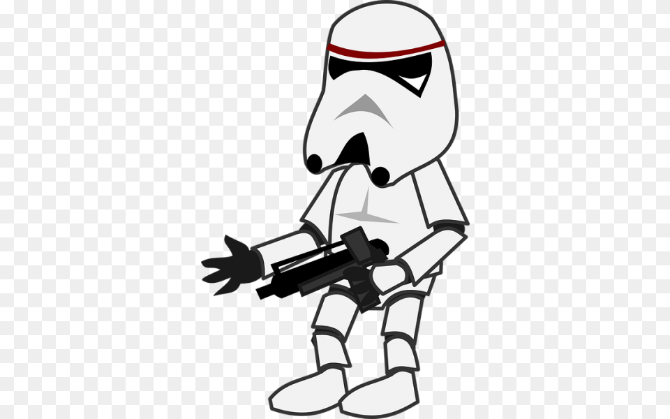 Star Wars Clipart Black And White Nice Clip Art, People, Person Free Png Download