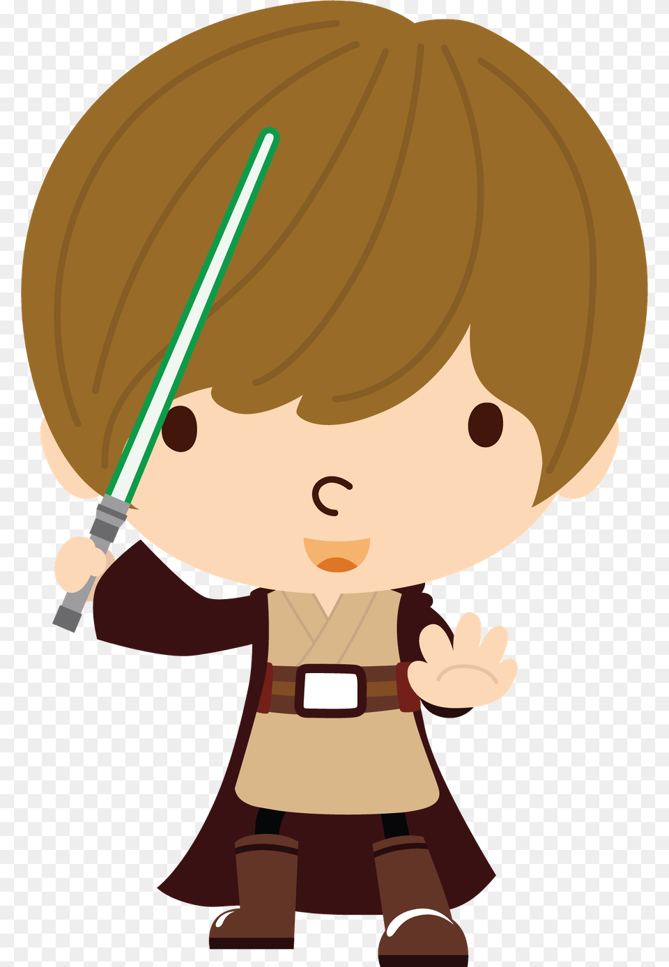 Star Wars Clipart Leia, Baby, Person, Face, Head Png