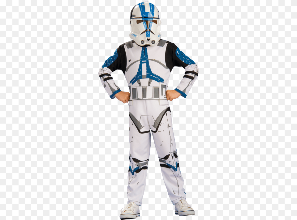 Star Wars Clone Trooper Action Set Box Boys Clone Trooper Legion 501 Star Wars Costume, Helmet, Boy, Child, Male Free Png