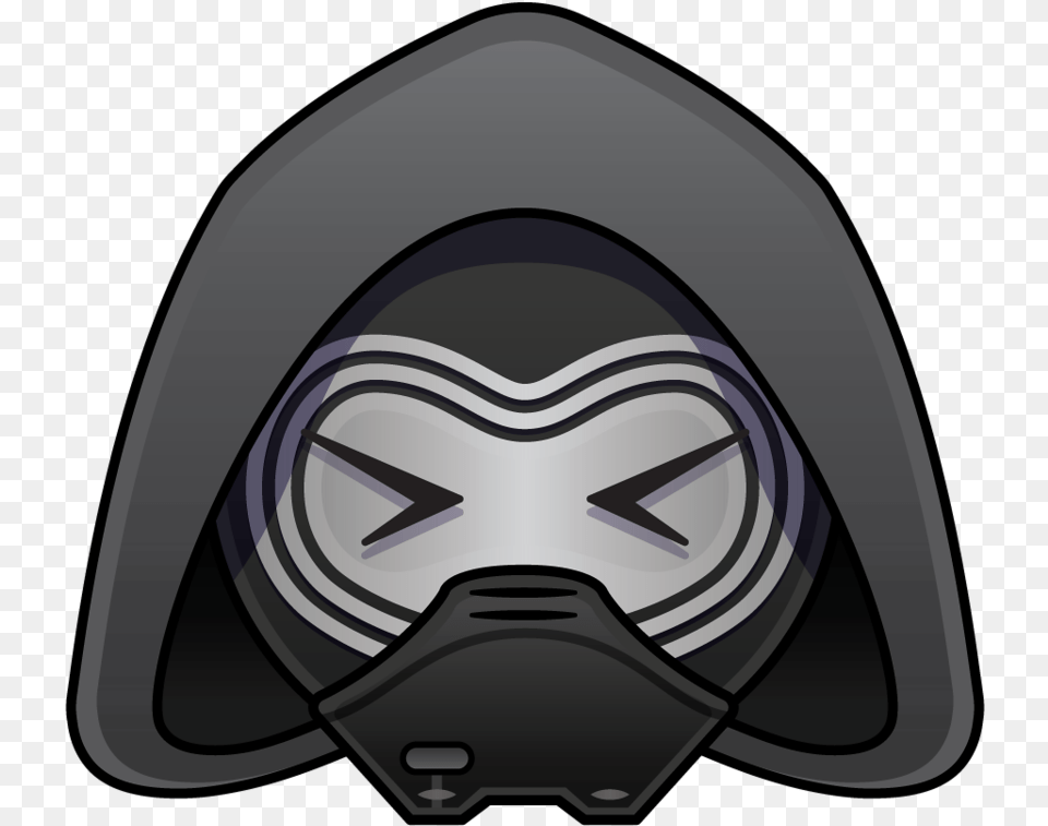 Star Wars Comes To Star Wars Emoji Kylo Ren, Accessories, Goggles, Clothing, Hood Free Png Download