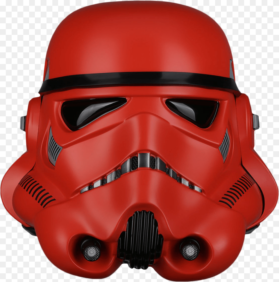 Star Wars Crimson Stormtrooper Scale Life Size Helmet, Clothing, Hardhat Png