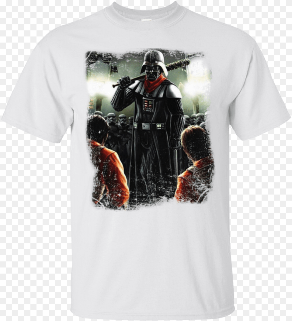 Star Wars Dark Vader Hoodies Sweatshirts Darth Vader The Walking Dead, Clothing, T-shirt, Adult, Female Png Image