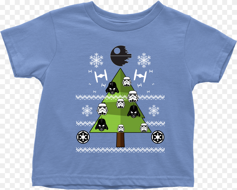Star Wars Darth Vader Christmas Tree Ornaments Toddler T Shirt, Clothing, T-shirt, Triangle, Person Free Transparent Png