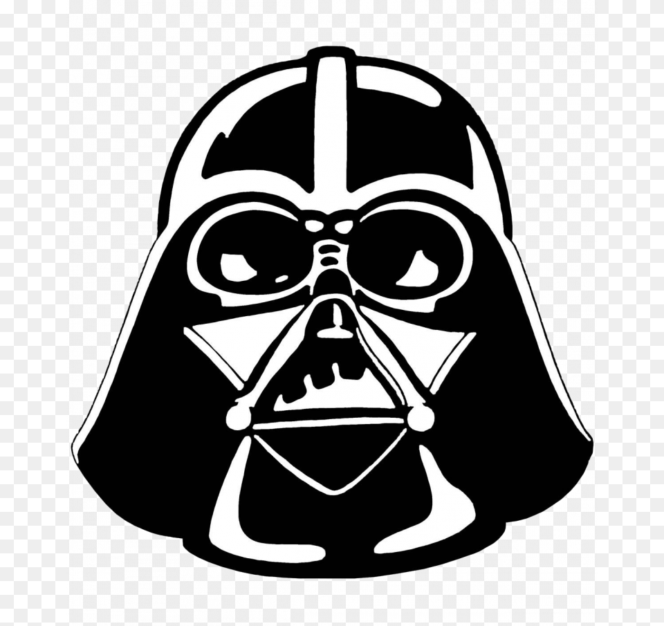Star Wars Darth Vader Clipart, Stencil, Helmet Free Png Download