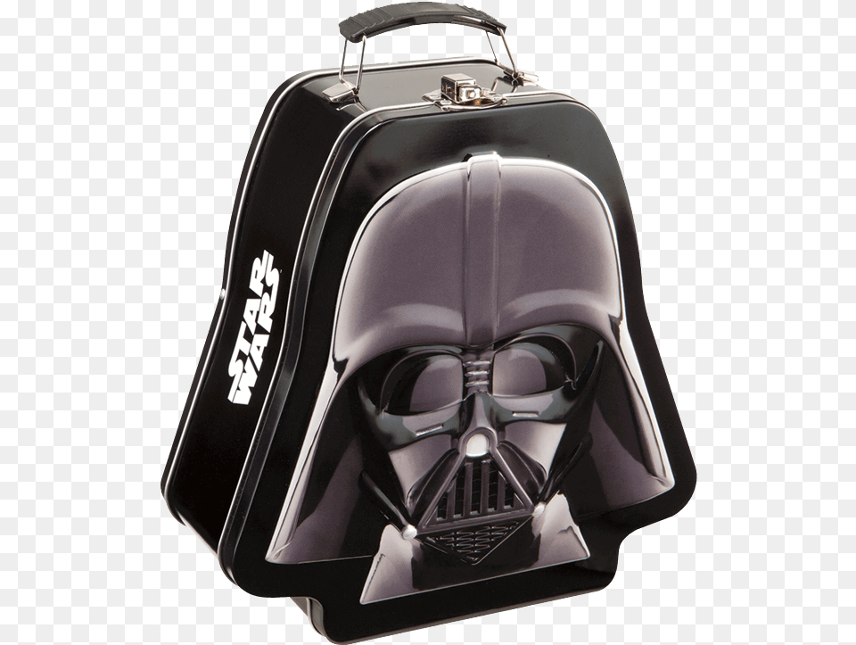 Star Wars Darth Vader Embossed Tin Tote Lunch Box Vader Star Wars, Bag, Backpack, Helmet Free Png