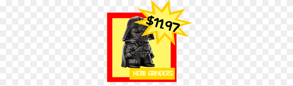Star Wars Darth Vader Premium Quality Grinder, Emblem, Symbol, Adult, Male Free Transparent Png