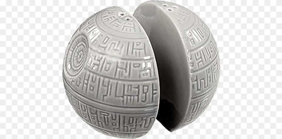 Star Wars Death Star Salt And Pepper Shakers, Pottery, Sphere, Jar, Can Free Png Download
