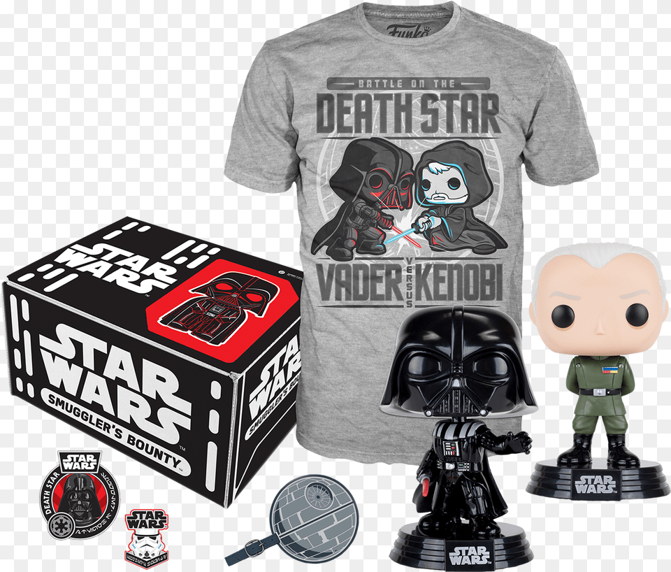 Star Wars Death Star Wars Smuggleru0027s Bounty Funko Pop Star Wars Bounty, T-shirt, Clothing, Toy, Doll Free Png Download