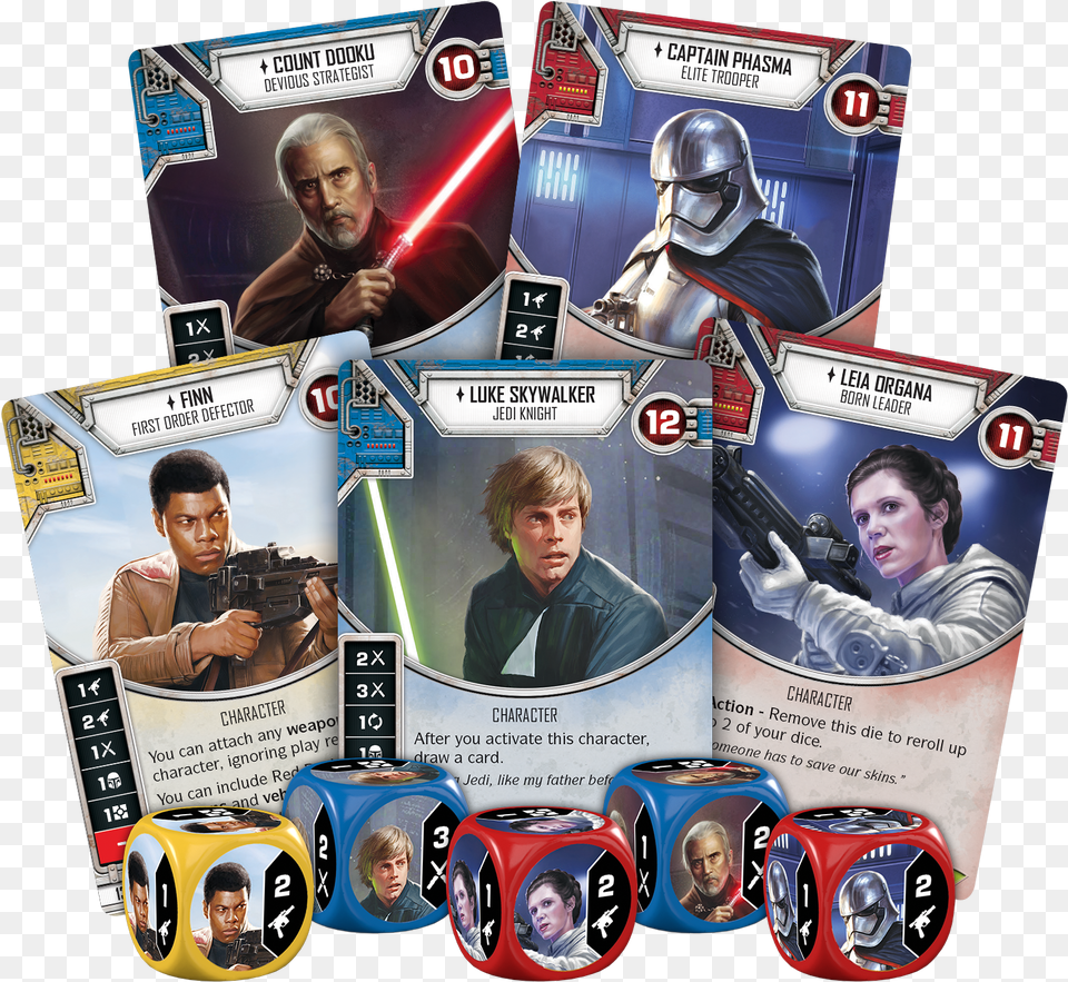 Star Wars Destiny Card Game, Adult, Person, Man, Male Free Png Download