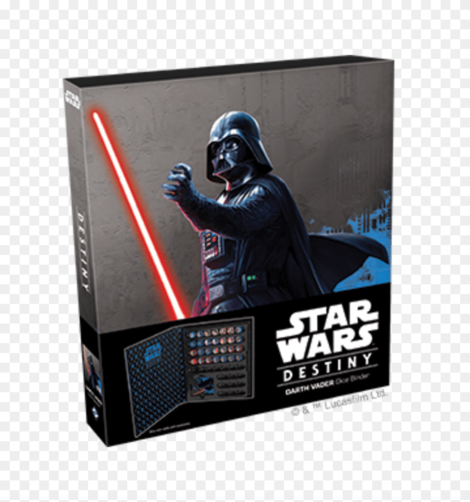 Star Wars Destiny Darth Vader Dice Binder Brisvegas Comics Lego Star Wars, Light, Adult, Male, Man Free Transparent Png