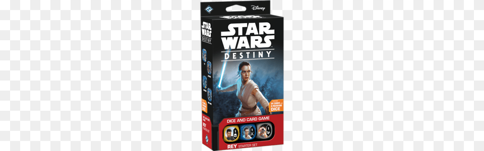 Star Wars Destiny Rey Starter Set Ebay, Adult, Female, Person, Woman Png