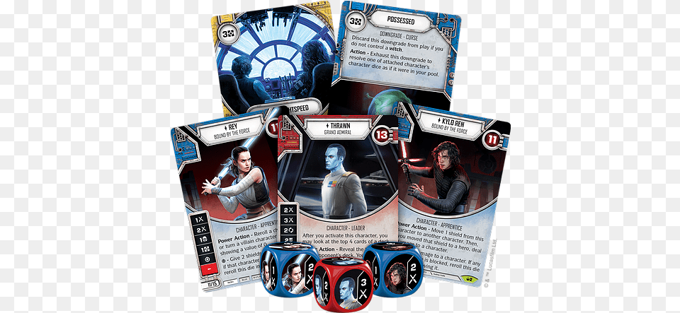Star Wars Destiny Singles United States Topdecktcg Spark Of Hope Star Wars Destiny, Advertisement, Poster, Adult, Person Png Image
