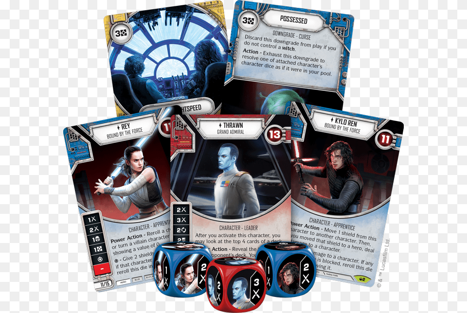 Star Wars Destiny Spark Of Hope, Adult, Poster, Person, Man Png