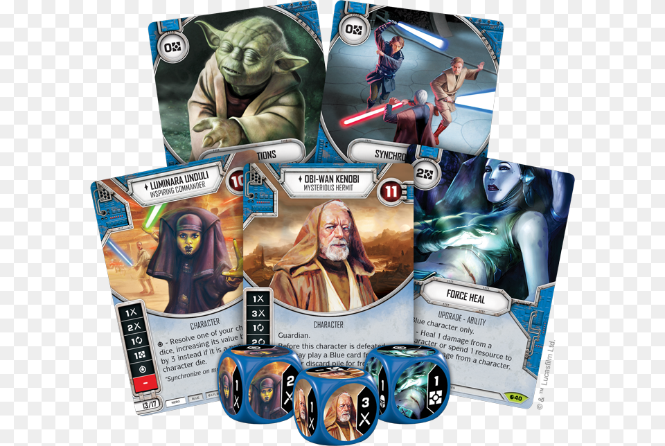 Star Wars Destiny Spirit Of Rebellion, Book, Comics, Publication, Adult Free Png Download