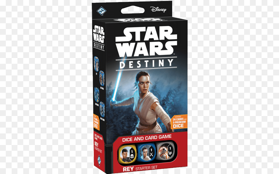 Star Wars Destiny Starter Set Rey Star Wars Destiny, Adult, Female, Person, Woman Free Transparent Png