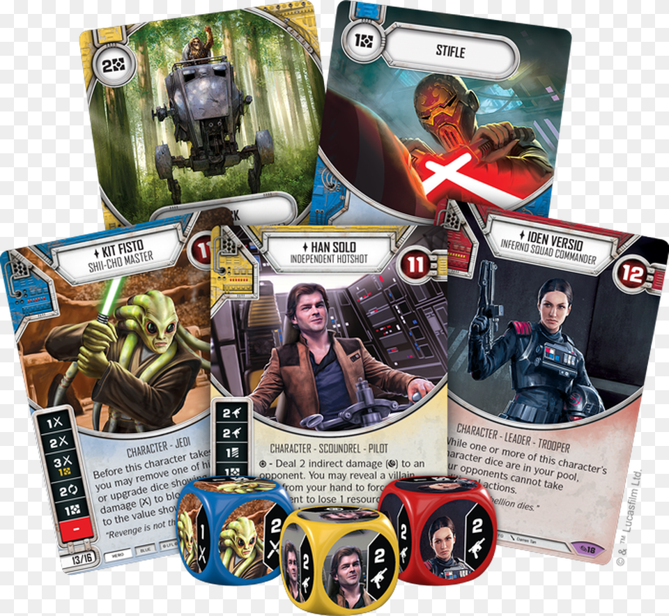 Star Wars Destiny Starwars Destiny Draft Set, Adult, Publication, Person, Woman Free Png Download