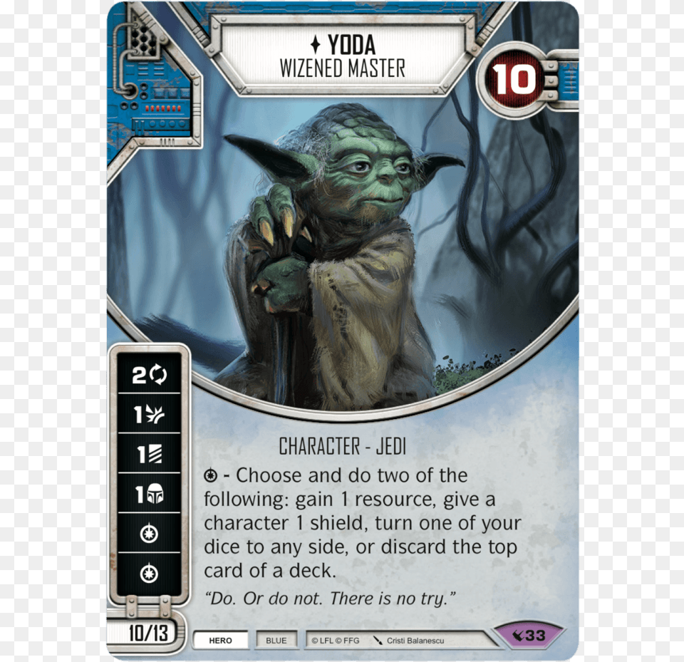 Star Wars Destiny Yoda, Face, Head, Person, Advertisement Png