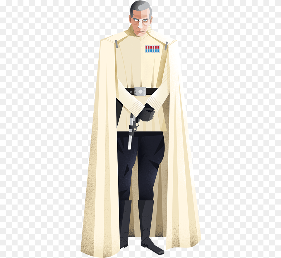 Star Wars Director Krennic, Cape, Clothing, Fashion, Adult Png Image