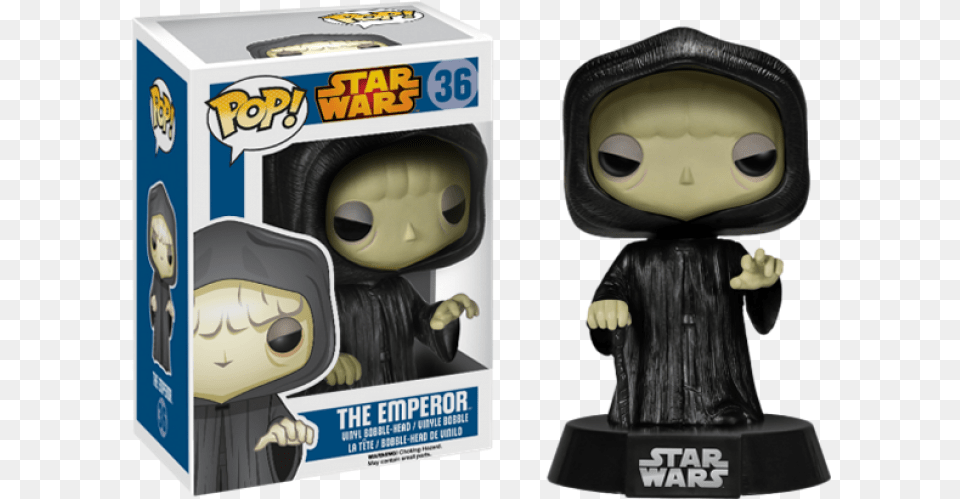 Star Wars Emperor Palpatine Vinyl Game Of Thrones Toys Pop, Person, Alien, Face, Head Free Png