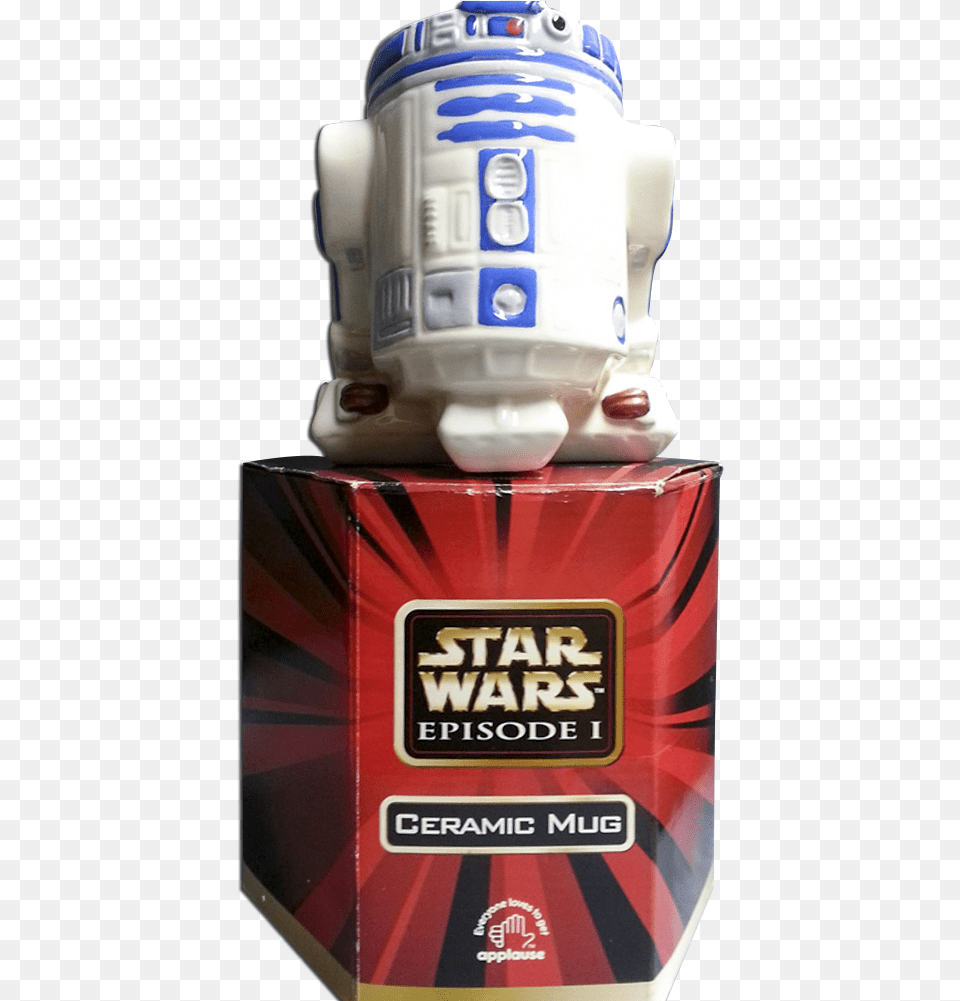 Star Wars Episode 1 R2 D2 Figural Ceramic Mug Darth Maul Coffee Mug, Bottle, Toy, Robot Png