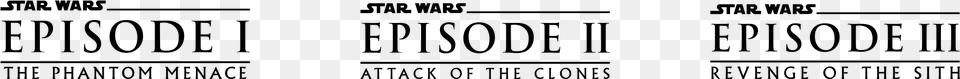 Star Wars Episode Logo, Gray Free Transparent Png