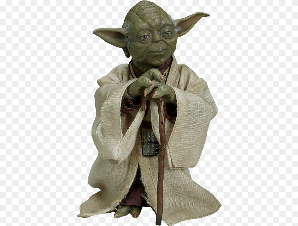Star Wars Episode V Yoda, Figurine, Adult, Male, Man Free Png Download