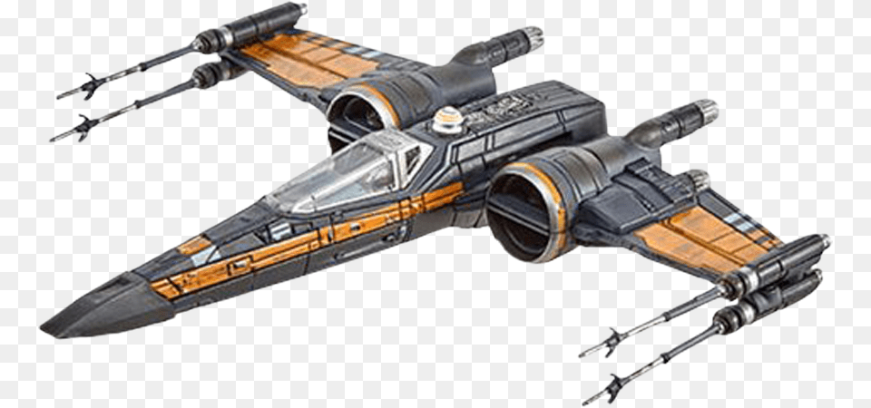 Star Wars Episode Vii Hotwheels Elite Poe Xwing, Aircraft, Vehicle, Transportation, Spaceship Free Png Download