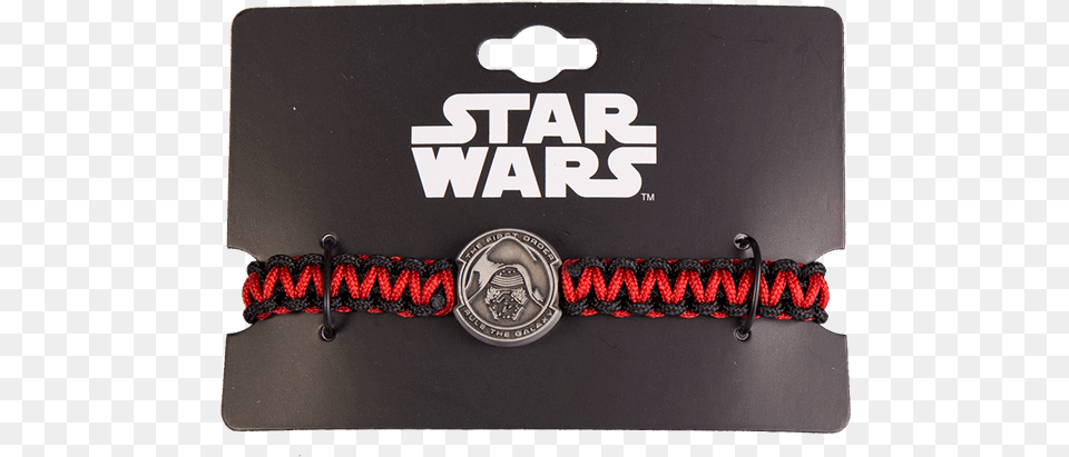 Star Wars Episode Vii Kylo Ren Cord Bracelet Star Wars, Accessories, Logo Free Transparent Png