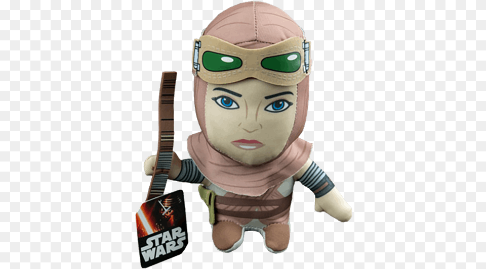 Star Wars Episode Vii Rey Deformed Plush Lego Star Wars, Baby, Person, Toy, Face Free Transparent Png