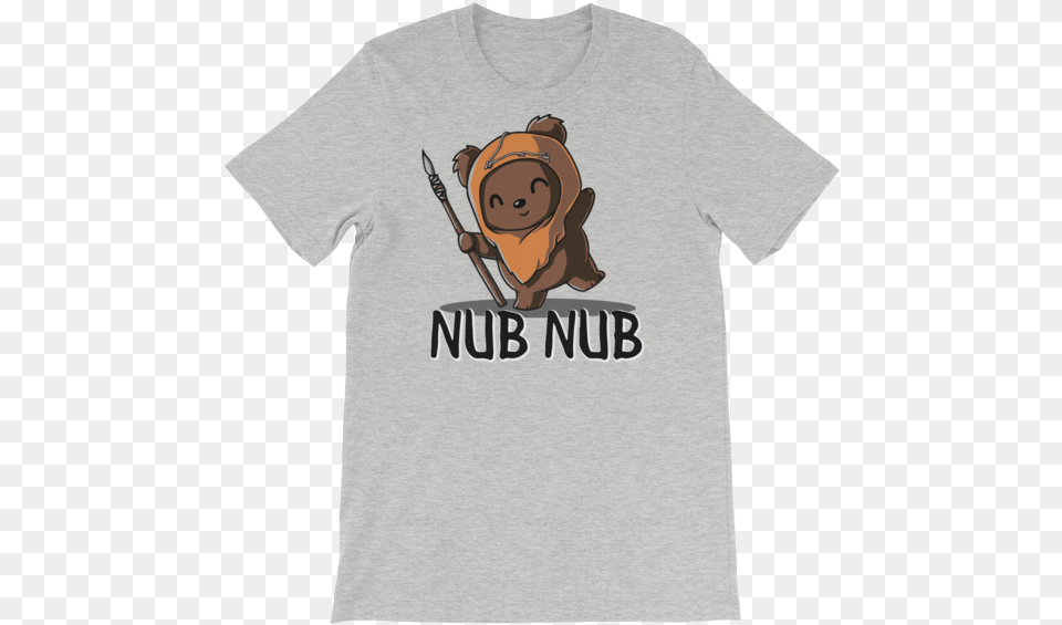 Star Wars Ewok Clipart Transparent Cute Star Wars T Shirts, Clothing, T-shirt, Face, Head Png Image