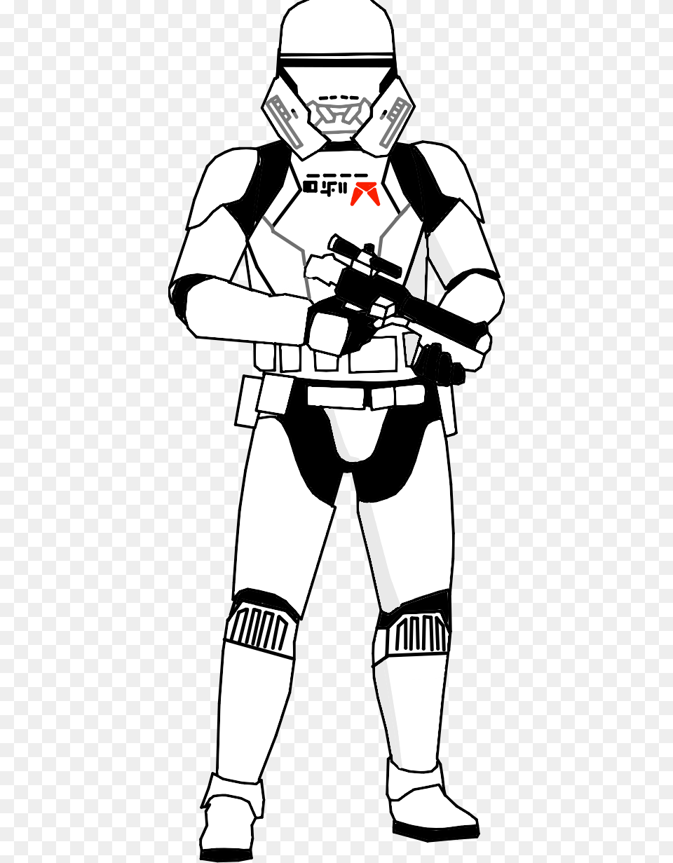 Star Wars First Order Jumptrooper, Stencil, Person, Book, Comics Free Transparent Png