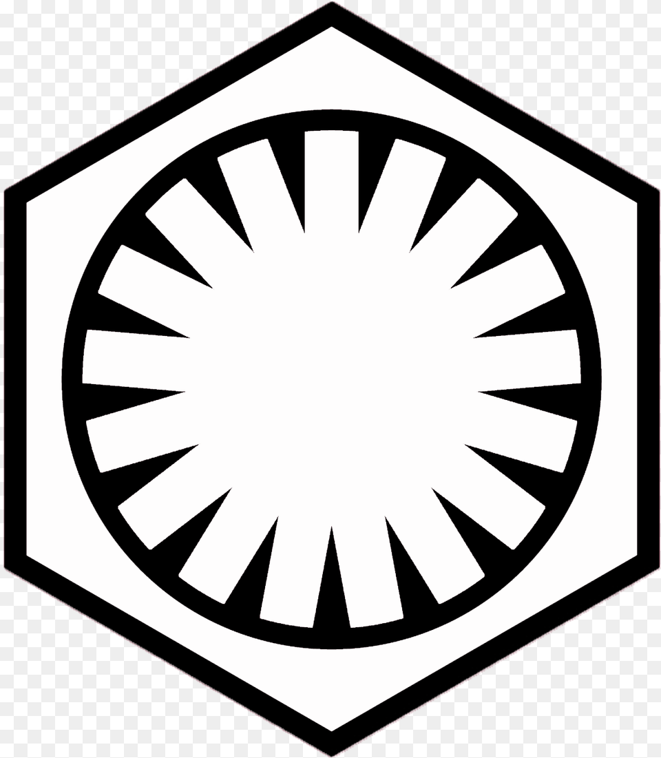 Star Wars First Order Logo Clipart Full Size Clipart First Order Symbol Star Wars, Machine, Wheel Free Png