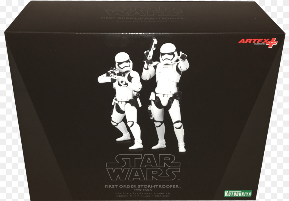 Star Wars First Order Stormtrooper Artfx 2 Pack Stormtrooper, Baby, Person, Advertisement, Poster Png