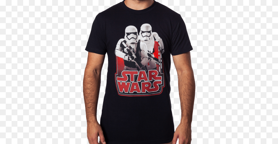 Star Wars First Order Stormtroopers Shirt Koszulka The Polish Squadron, Clothing, T-shirt, Person, Adult Png