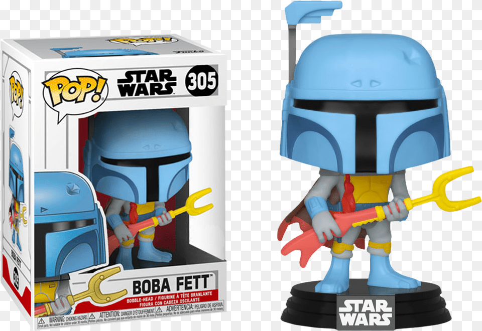 Star Wars Funko Pop Boba Fett Animated 305 Pre Order Boba Fett Animated Funko Pop, Helmet, Toy, Baby, Person Free Png