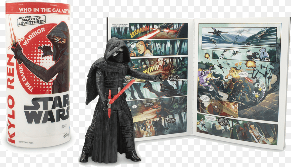 Star Wars Galaxy Of Adventure Kylo Ren Action Figure Star Wars, Adult, Person, Female, Woman Free Png