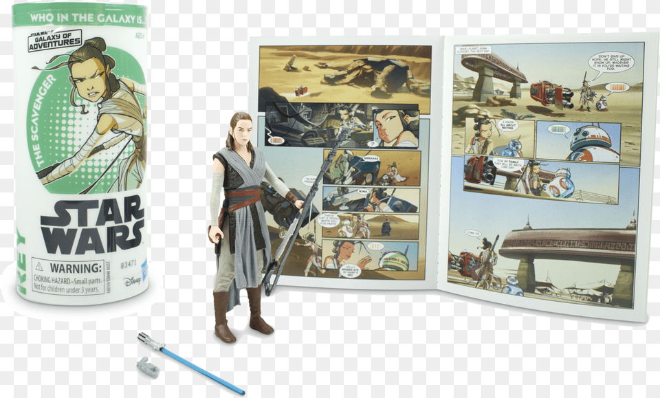 Star Wars Galaxy Of Adventures Figures, Book, Comics, Publication, Adult Png Image