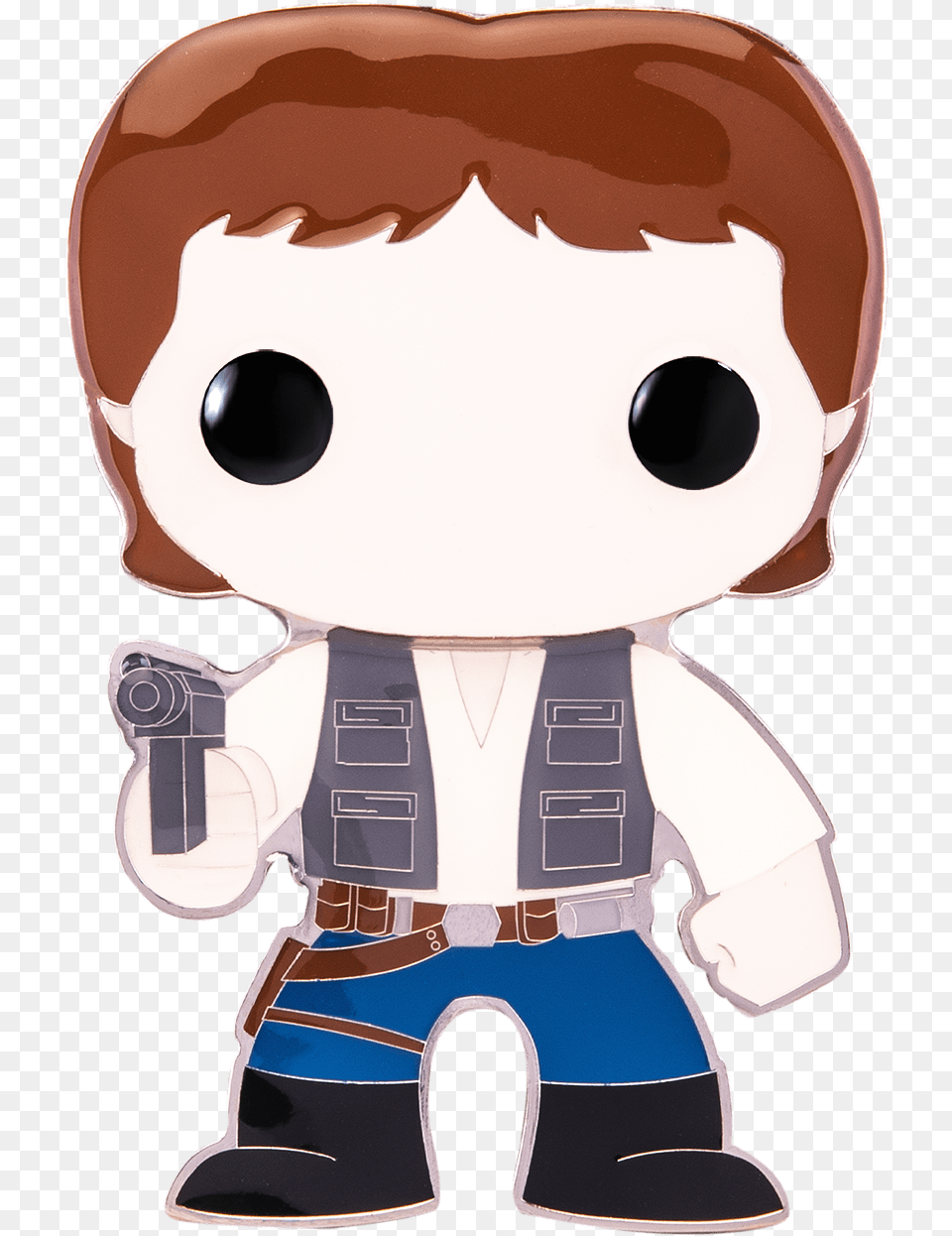 Star Wars Han Solo 4 Pop Pin Funko Pop Pin Star Wars, Animal, Canine, Dog, Mammal Free Png