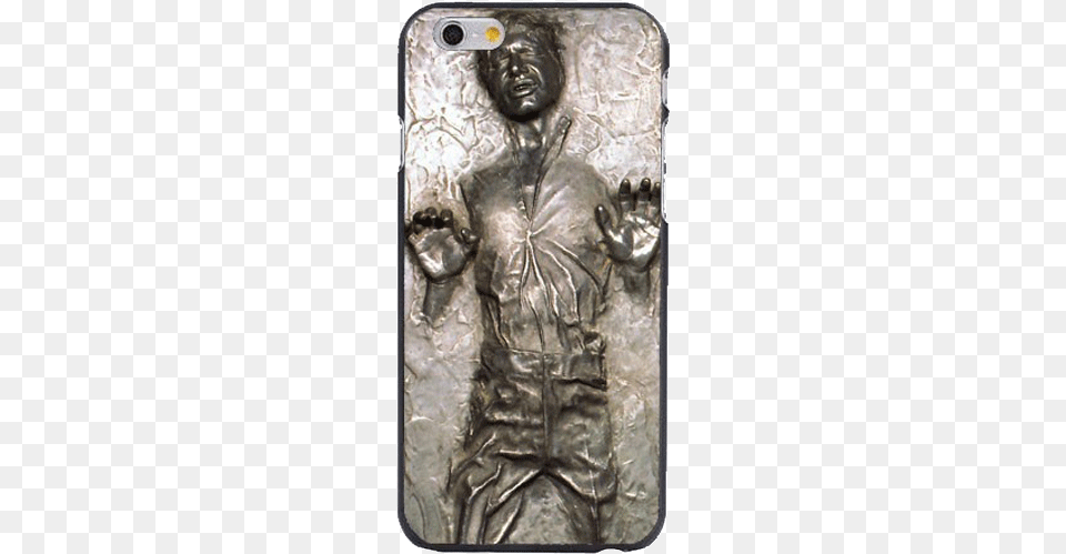 Star Wars Han Solo Frozen Cool Print Hard Cover Case Phone Cases Star Wars, Bronze, Art, Painting, Adult Png