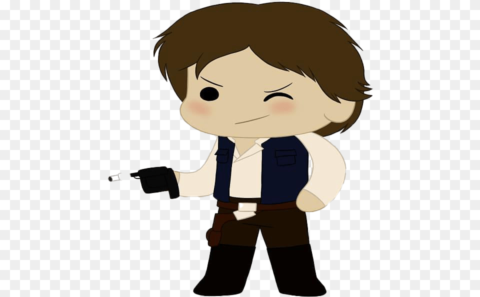 Star Wars Han Solo Mart Star Wars Clipart Han Solo, Baby, Person, Face, Head Free Transparent Png
