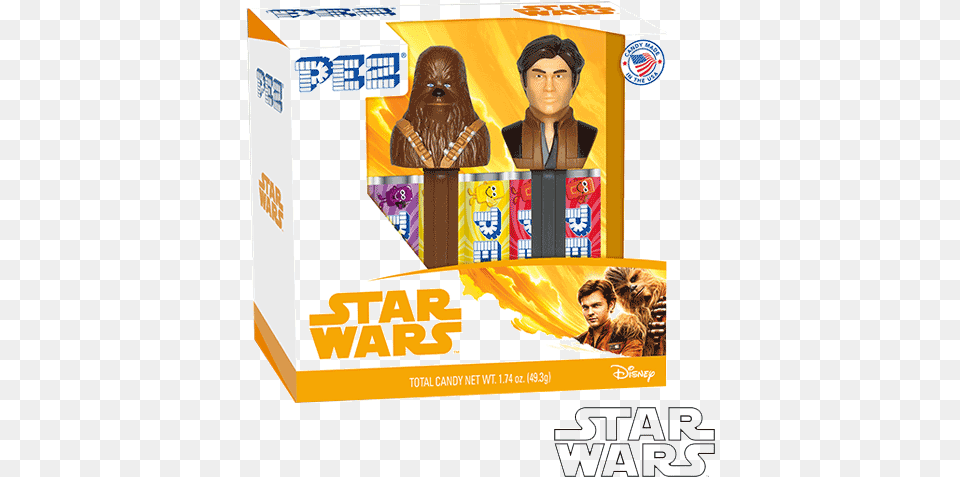 Star Wars Han Solo Twin Pack Pez Twin Pack Star Wars Han Solo 2018, Advertisement, Poster, Adult, Female Free Transparent Png