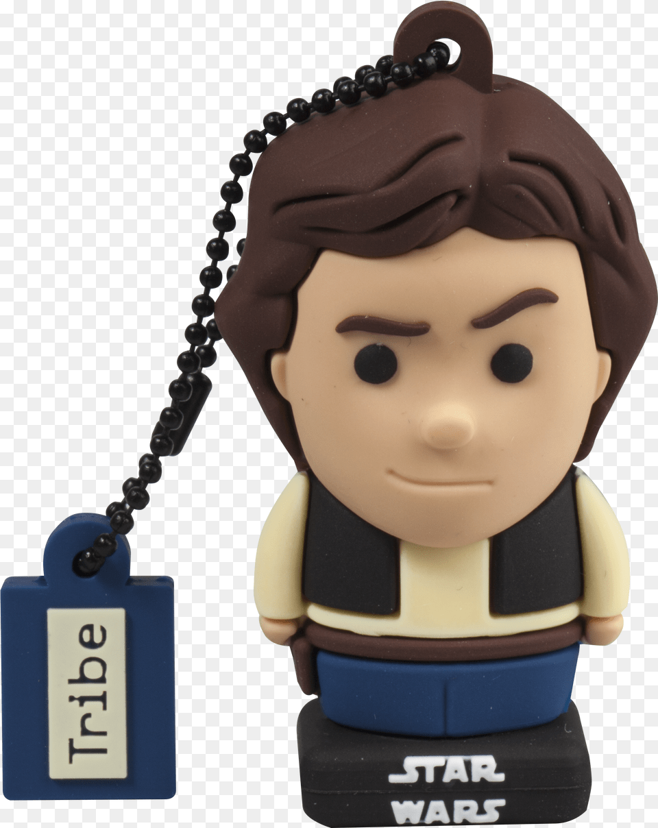 Star Wars Han Solo Usb Drive Pen Drive Star Wars Tribe, Face, Head, Person, Toy Free Png Download